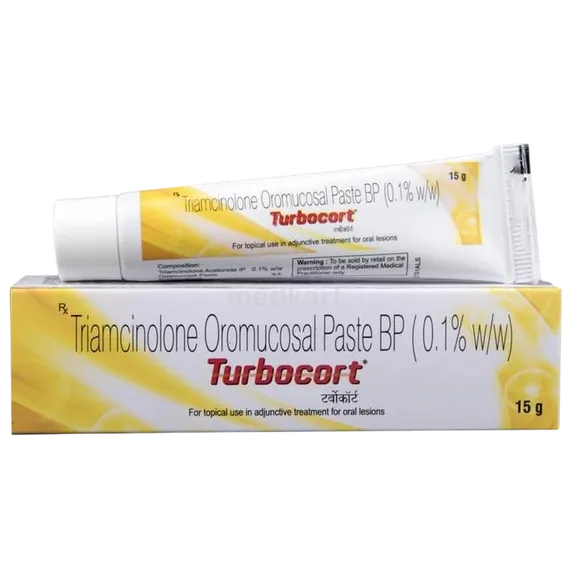 turbocort paste 15 gm